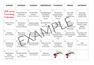 calendar example