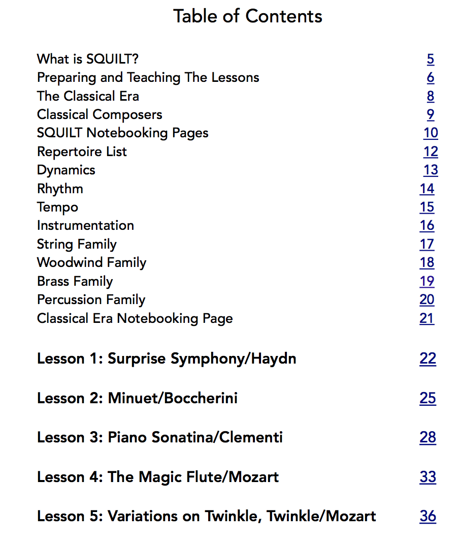 Music appreciation online classical period