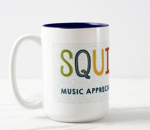 SQUILT LIVE! Deluxe Two Tone Mug