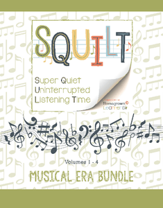 Squilt Music Appreciation Eras Musical Era Bundle