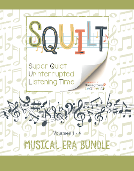 Squilt Music Appreciation Eras Musical Era Bundle